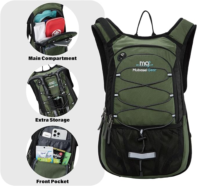 15L Insulated Hydration Backpack Pack - Image 2