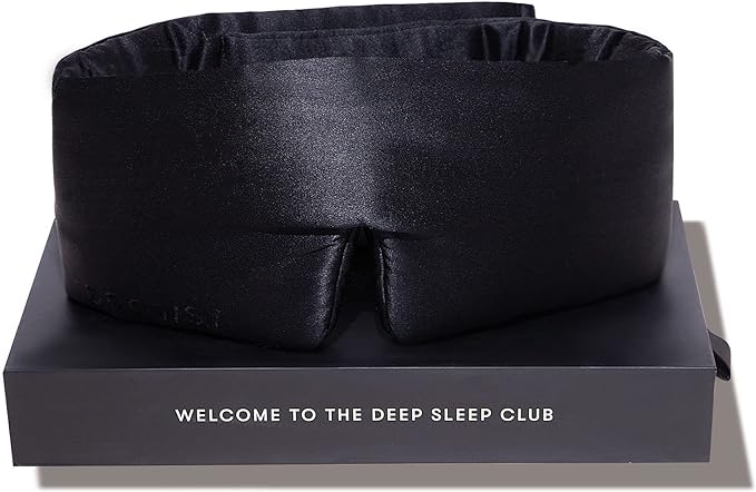 DROWSY Silk Sleep Mask. Face-Hugging, Padded Silk Cocoon by Drowsy