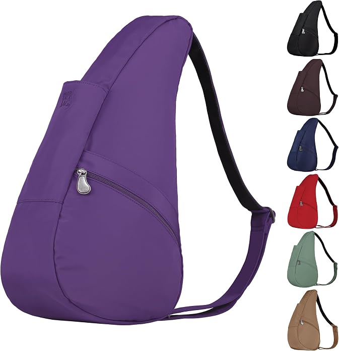 AmeriBag 17" Microfiber Crossbody Sling Healthy Back Bag by AmeriBag