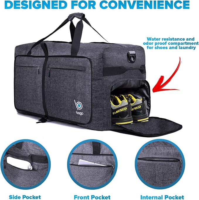 Bago Big XXL Foldable Duffel Bags - Image 4