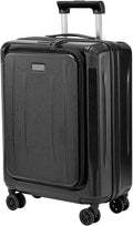 Carry On Luggage, 20 Inch Top Opening Aluminum Frame Lightweight Airline by Unknown
