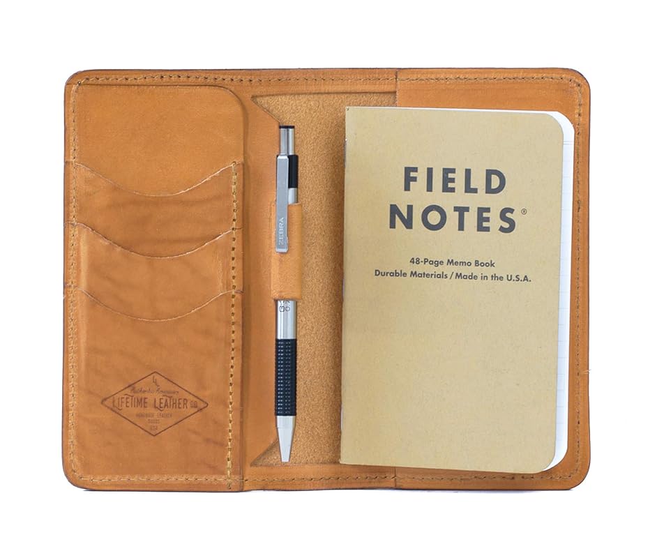 Personalized Leather Field Notes Wallet, Field Notes Cover, Passport Wallet - Image 4