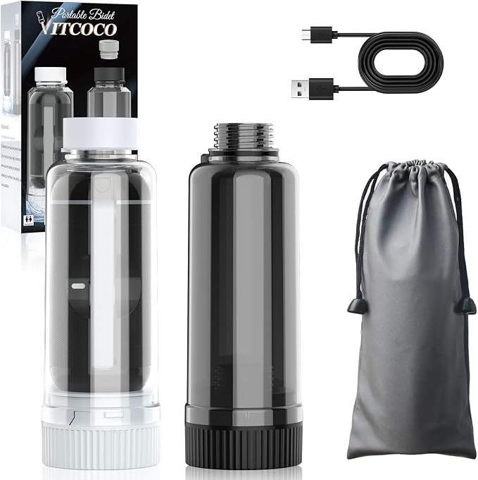 Portable Bidet for Travel, VITCOCO Electric Travel Bidet Sprayer - Image 8