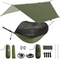 Miztli Camping Hammock -Portable Hammock w/Spacious Net & Tree Straps by MIZTLI