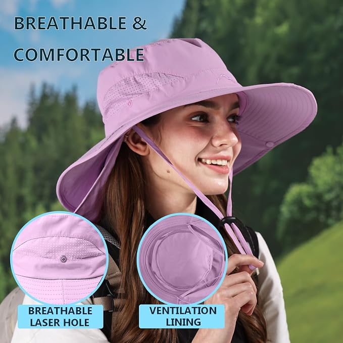 ZOORON Sun Hat for Men Women Fishing Hat - Image 4