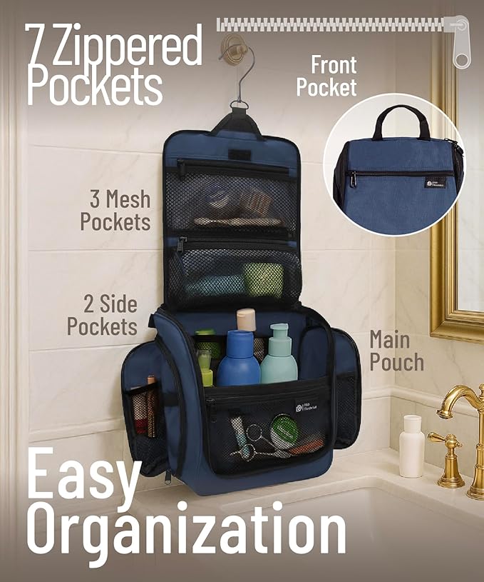 D&D Hanging Travel Toiletry Bag - Image 2