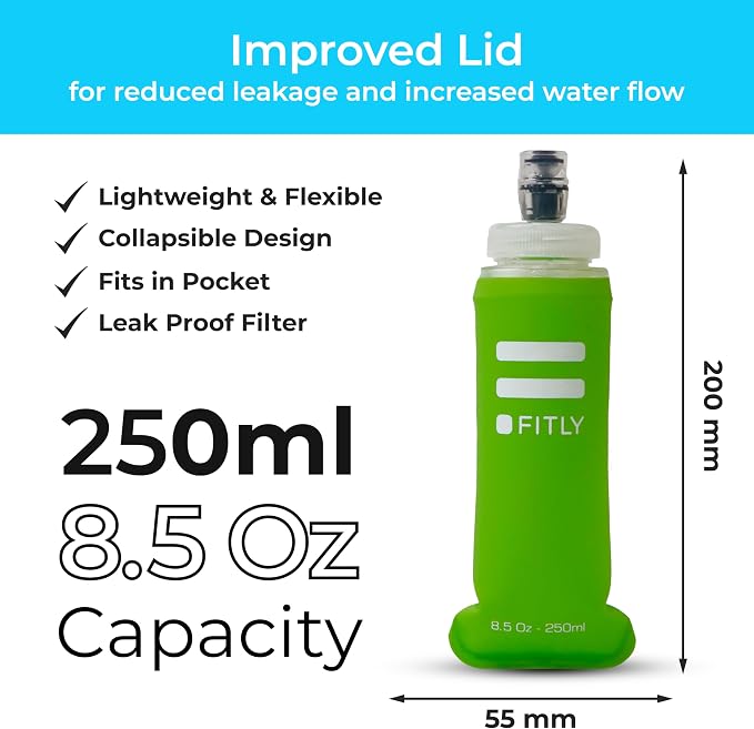 Soft Flask - Shrink As You Drink Soft Water Bottle - Image 6