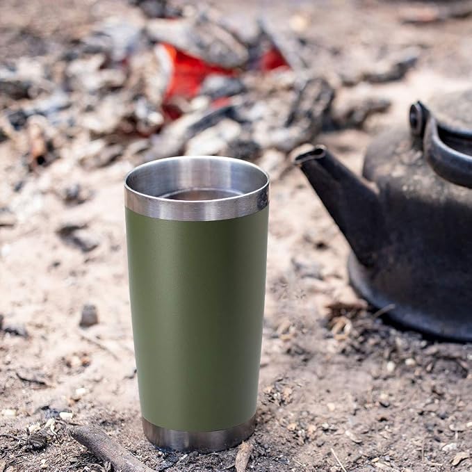 HASLE OUTFITTERS 20oz Stainless Steel Tumblers Bulk, Insulated Travel Cup - Image 5