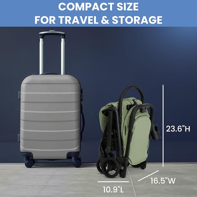 Delta Children Icon Ultra Compact Lightweight Everyday & Travel Stroller - Image 9