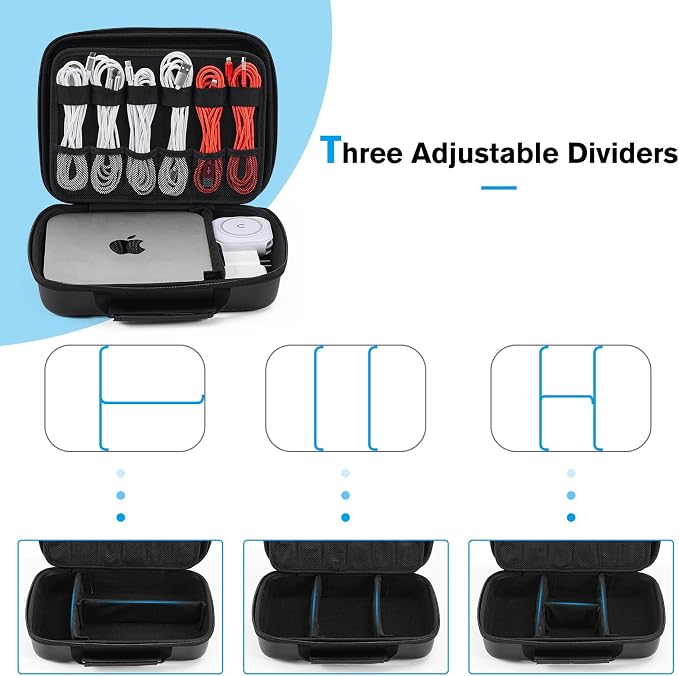 ProCase Hard Travel Electronic Organizer Case - Image 4