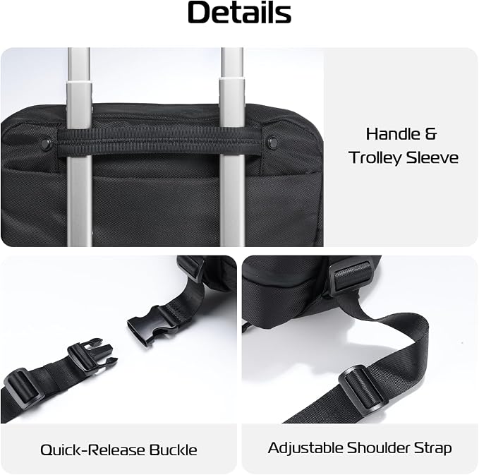 ULANZI Camera Sling Bag, Water-Resistant Camera Case - Image 9