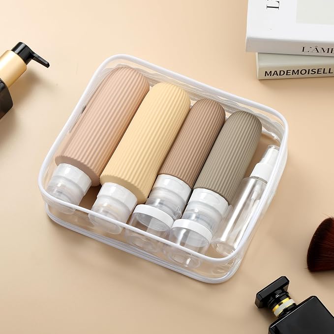 16 Pack Travel Bottles for Toiletries, Large 6oz Silicone Travel Containers jar - Image 7