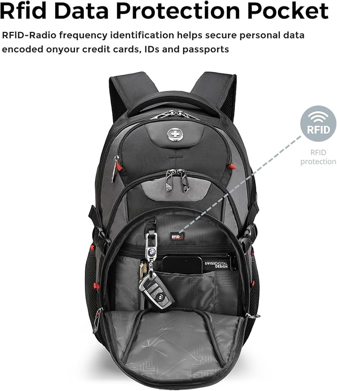 Swissdigital Design Laptop Backpack - Image 5