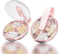 1 Pack Easy-to-Hold Small Round Pink Pill Organizer by HyJeryty