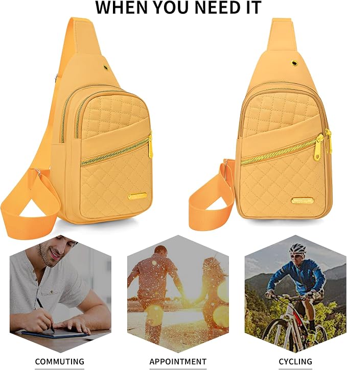 Small Sling Bag For Women Men Casual Crossbody Sling Backpack - Image 7