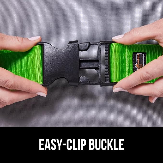 GORILLA GRIP Heavy Duty 4 Pack Adjustable Luggage Straps - Image 7