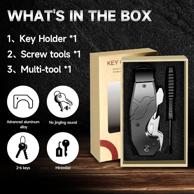 Zeeker Compact Key Organizer Keychain - Image 8