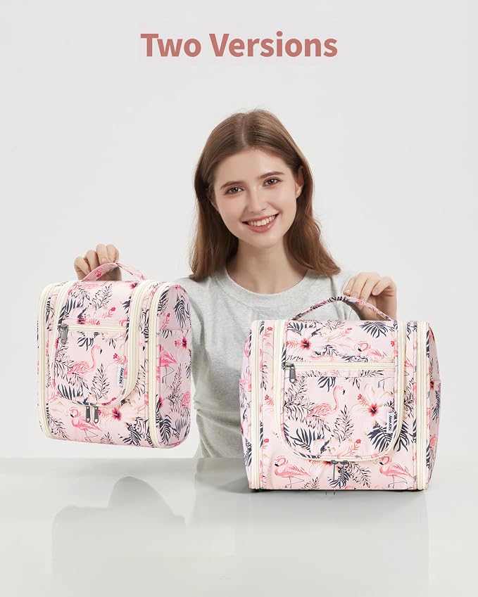 Narwey Small Hanging Toiletry Bag Women Travel Makeup Bag Organizer Toiletries - Image 8