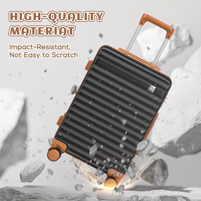 imiomo Luggage Sets 3 Piece, Expandable Hardside Suitcase Set - Image 4