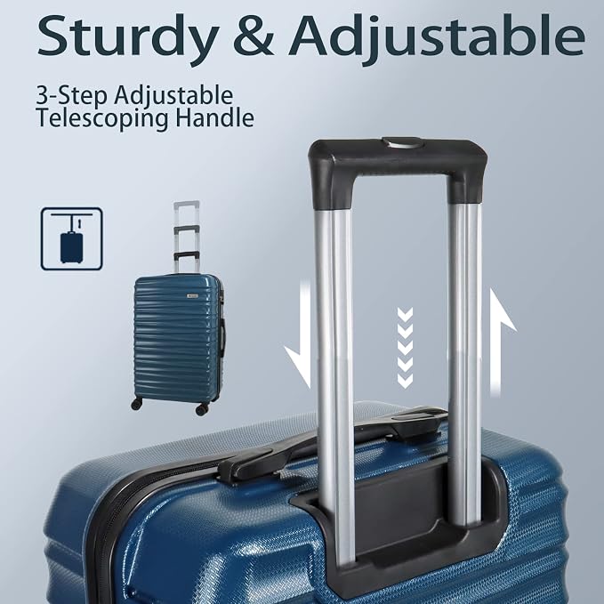 Luggage Sets 3 Piece-Suitcase Set- Luggage - Image 6