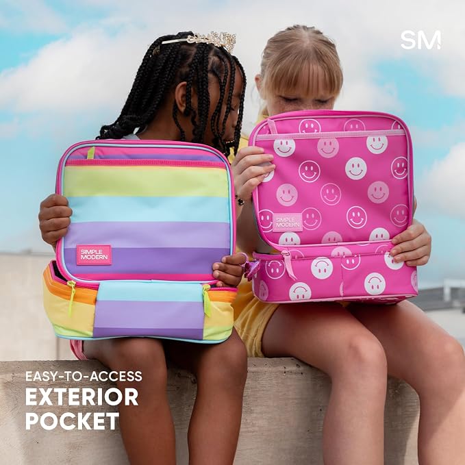 Simple Modern Kids Lunch Box for School | Reusable Insulated Lunch Bag for - Image 6