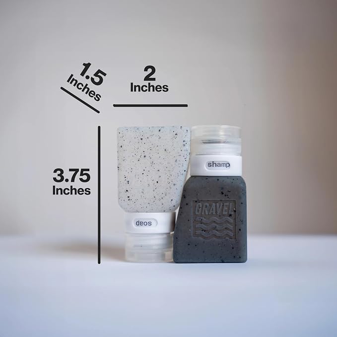 Gravel Travel Bottles 3oz – Leakproof, TSA Approved - Image 9