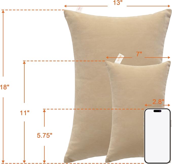 NTBAY Tiny Pillows, Down Alternative 7"x11" Microfiber Mini Pillow - Image 5