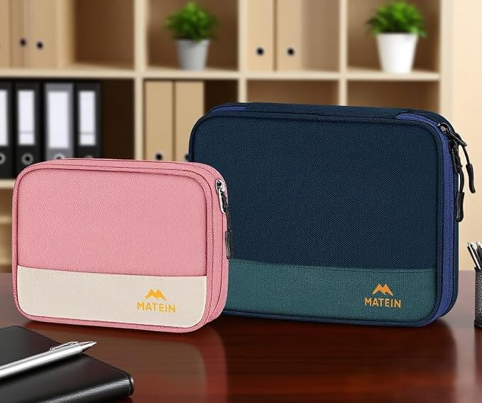 MATEIN Travel Cable Organizer Pouch, Scratch Resistant Portable Charger Case - Image 9