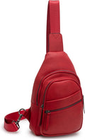 Alldaily Large Sling Bag for Women Crossbody Purse Leather Fashionable Trendy by Alldaily
