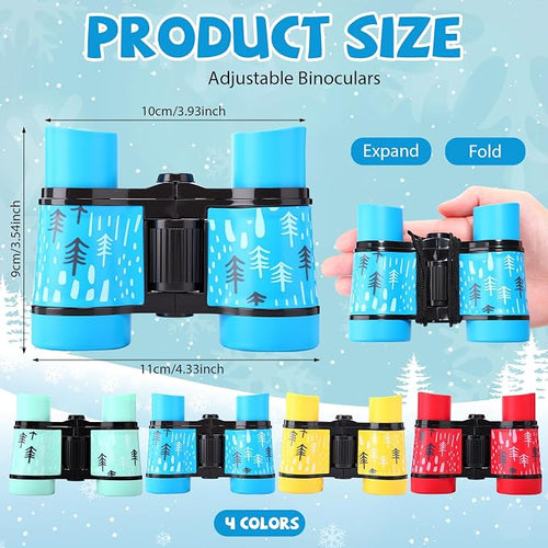 12 Set Binocular Compass Magnifying Glass Set Christmas Birthday Gift Small - Image 2