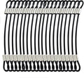 20 pcs 6 inch 3mm Thickness Stainless Steel Wire Cable by Bytiyar