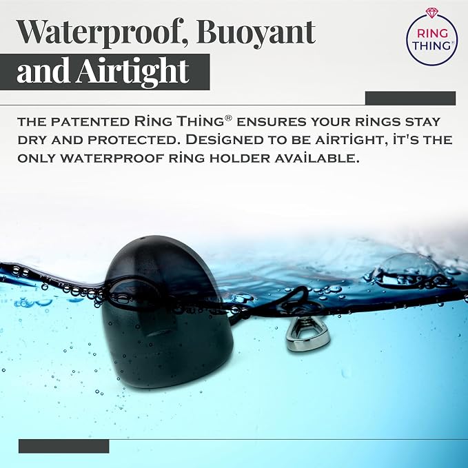 Ring Holder Keychain, Jewelry Organizer and Storage, Portable Waterproof Ring - Image 2