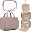 BAGSMART Toiletry Bag Hanging Travel Makeup Organizer by BAGSMART