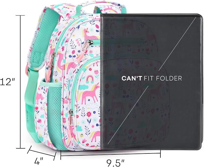 mibasies Toddler Backpack for Girls 2-4: Cute Kids Backpacks for Girls - Image 4