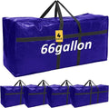 4 Pcs 66 Gallon Large Moving Bags by Clysee