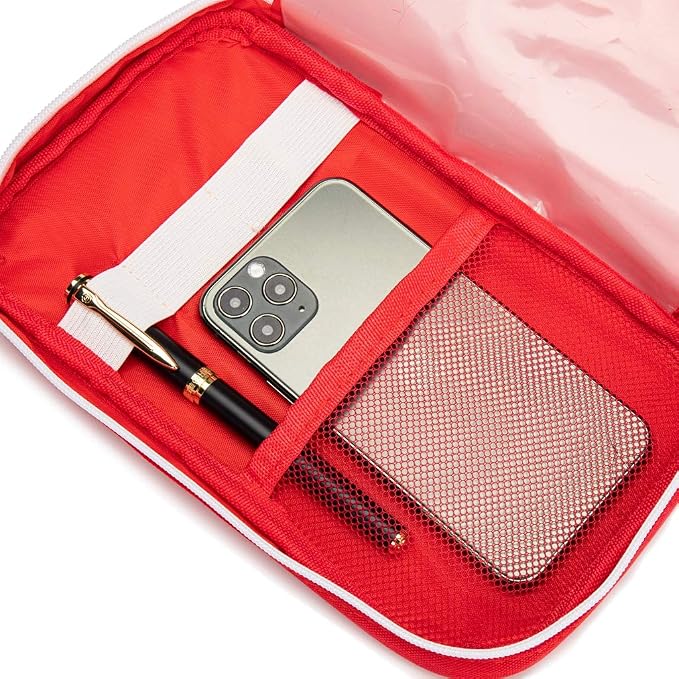 First Aid Bag Tote Empty Small First Aid Kit Bag Outdoor Travel Rescue Pouch - Image 7