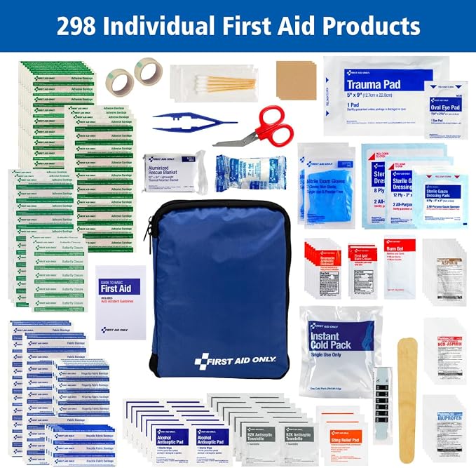 First Aid Only 299 Piece All-Purpose Emergency First Aid Kit - Image 4