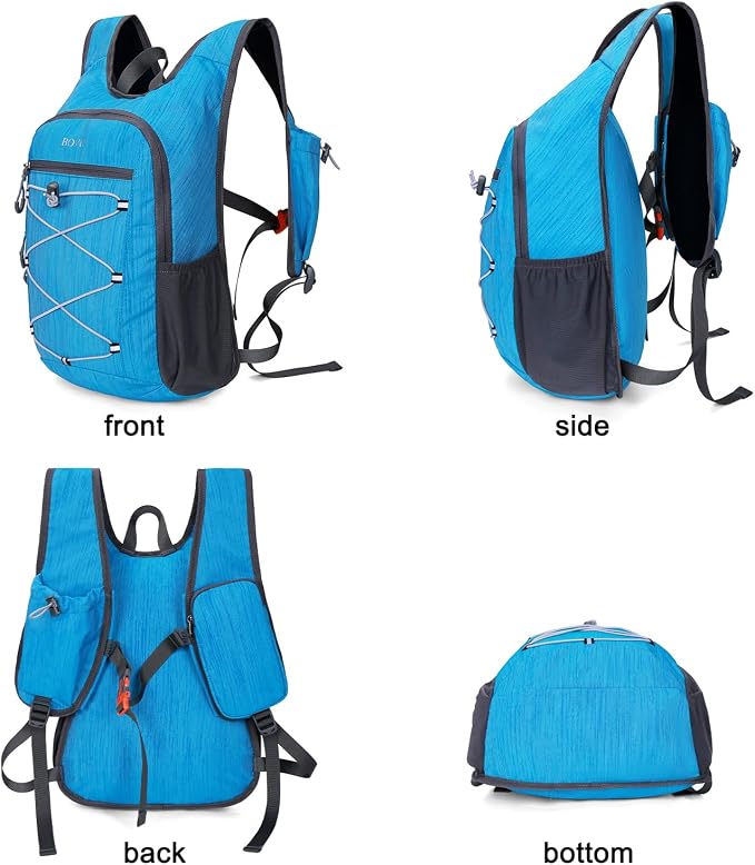 BOVIP 20L Hiking Backpack Lightweight Packable Hiking Daypack Small Travel - Image 6