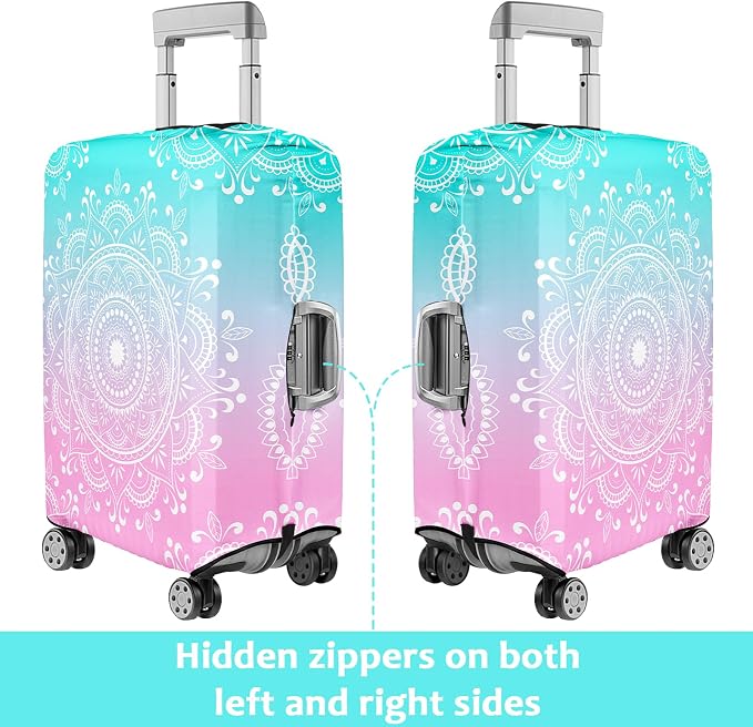 Luggage Cover for Suitcase Elastic Suitcase Cover Protector, Carry On Luggage - Image 2