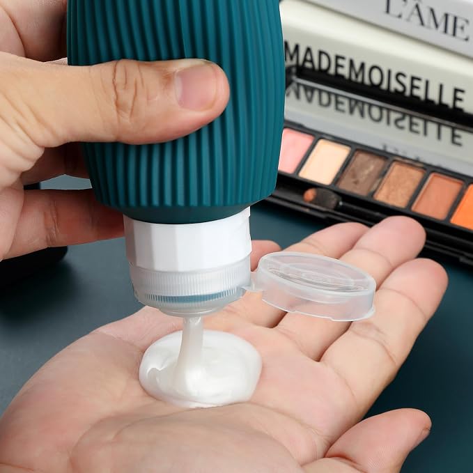 Travel Bottles for Toiletries, Large 6oz Travel Size Containers, BPA Free Leak - Image 4