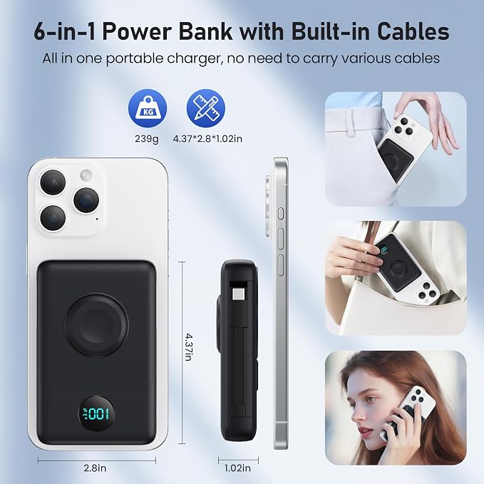 Magnetic Portable Charger for iPhone - Image 6