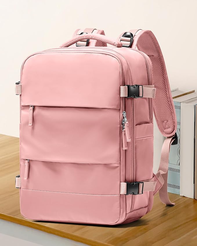 coowoz Large Travel Backpack For Women Men, Carry On Backpack Flight Approved - Image 2
