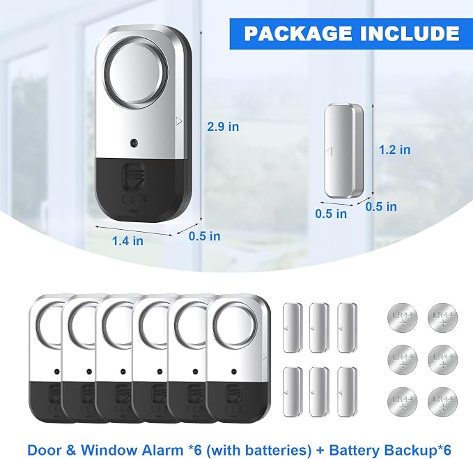 Door Window Alarm Sensors - Image 2