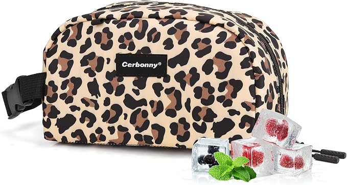 Small Cooler Bag Freezable Lunch Bag by Cerbonny