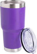 NORDAY | Tumbler with Lid - 30oz - Violet Insulated Tumbler - Stainless Steel by Norday