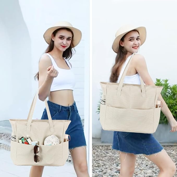Waterproof Beach Tote Pool Bags - Image 7