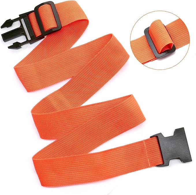 4Pack Luggage Straps Add Bag Straps to Connect Two Suitcases, Adjustable - Image 2