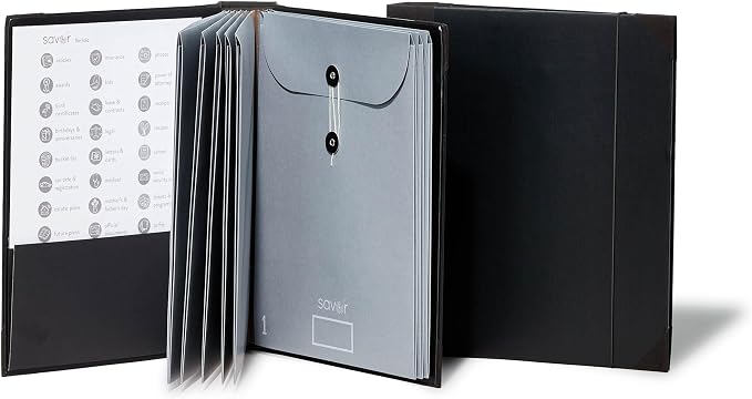Savor | 2025 Edition The Folio™ Document Organizer | Custom Dyed Cloth-Bound by Savor