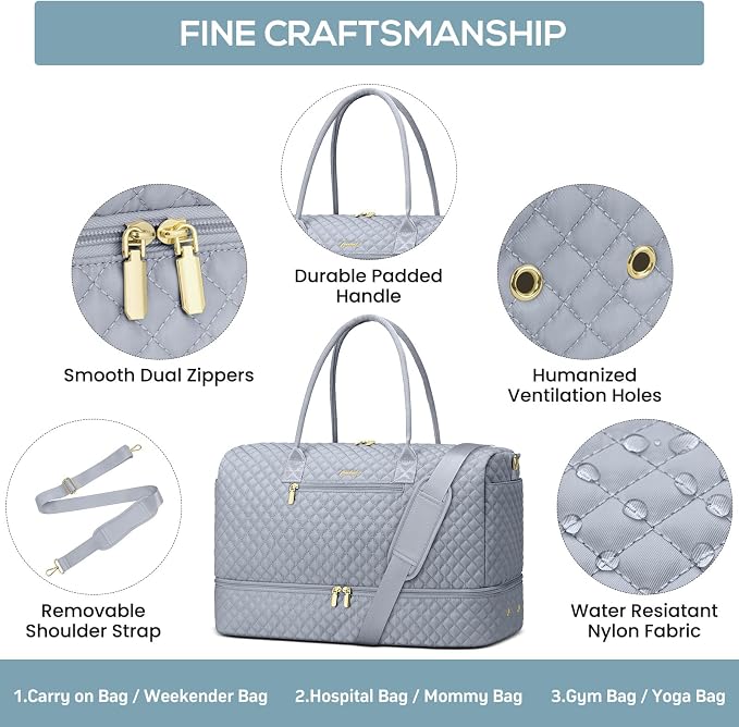 Travel Bag Weekender Bags for Women - Image 5