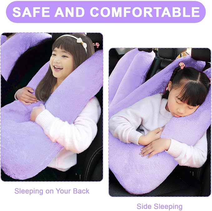 Travel Pillow, Travel Pillow for Kids, Sleeper Hold Pillow Travel, Removable - Image 4